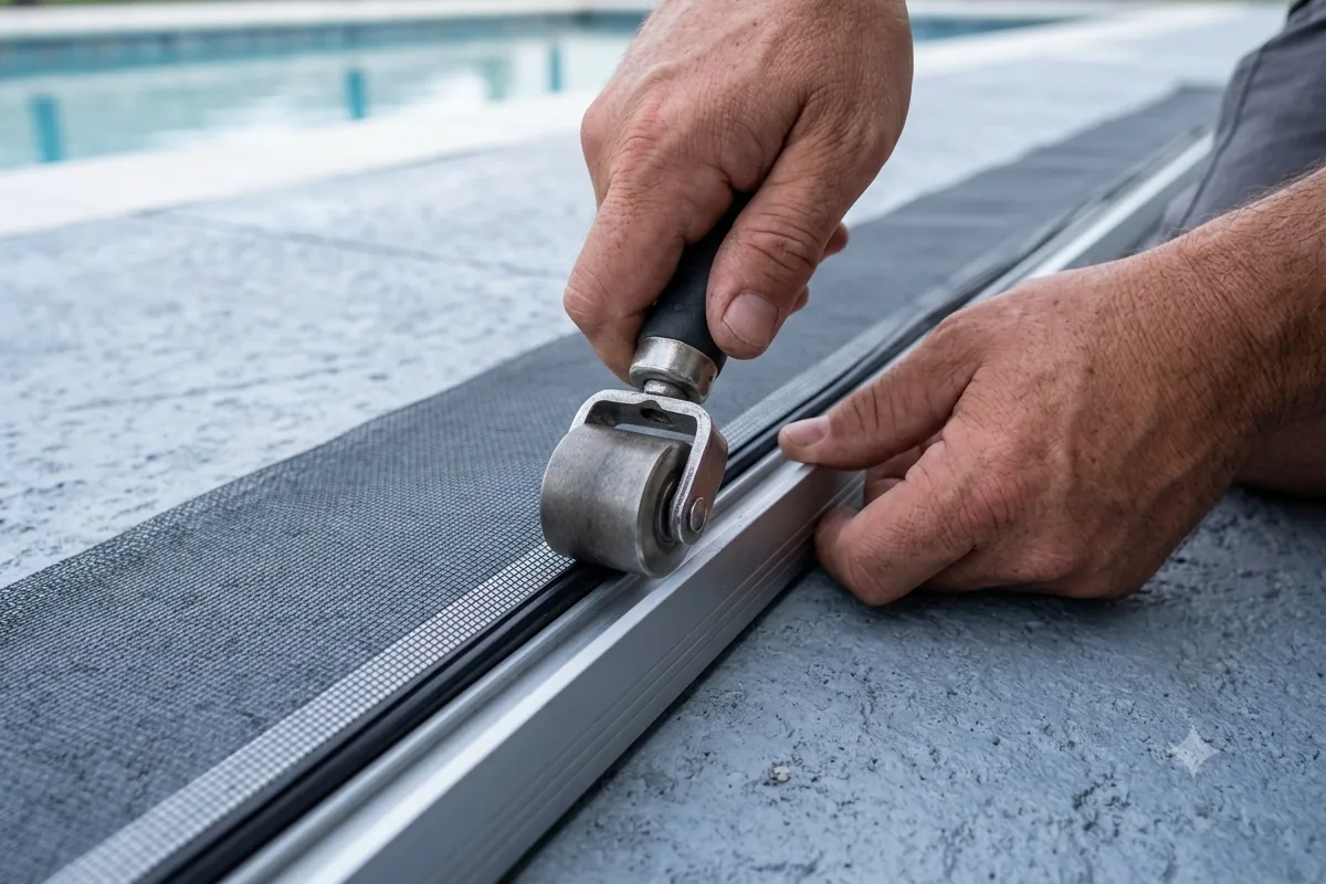 A Property Manager's Guide to Pool Cage Rescreening and HOA Approval