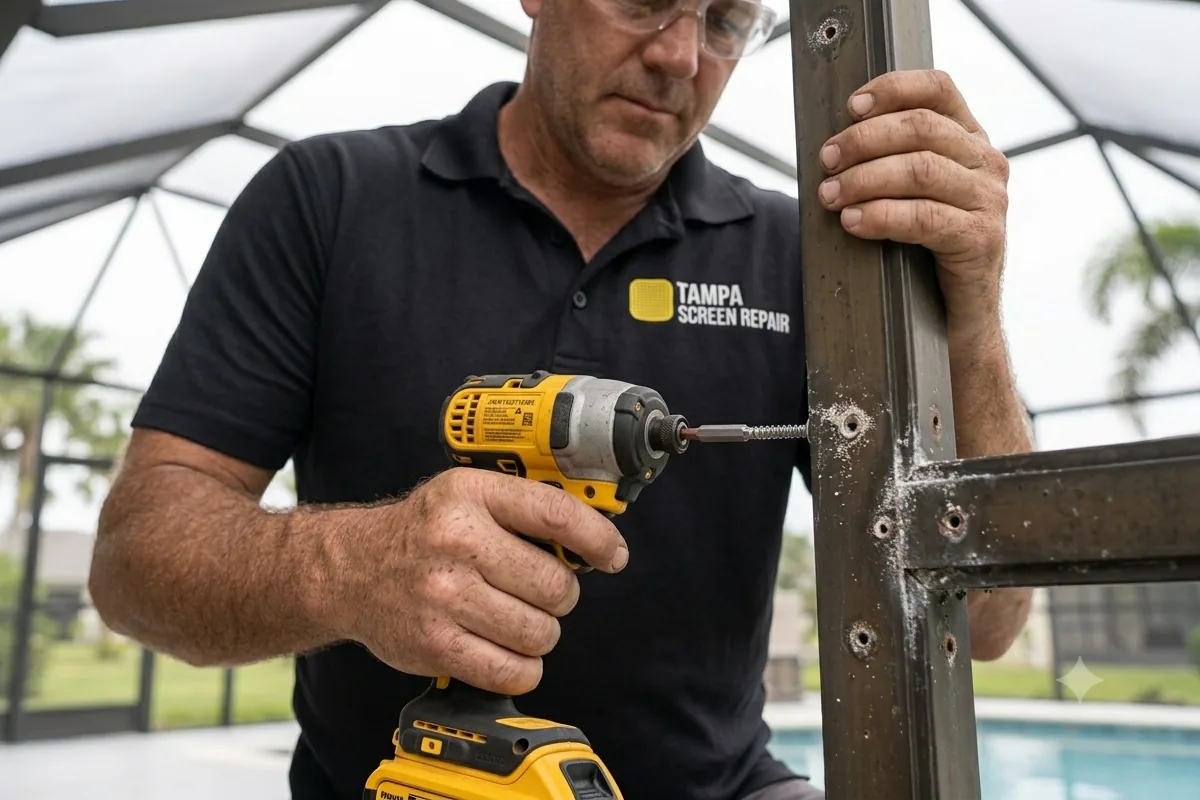 5 Signs Your Pool Cage Frame Needs Repair Before Rescreening